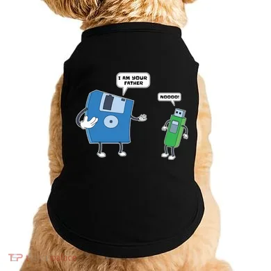 Computer Engineering Father Son Floppy Disk Engineer Doggie Tank