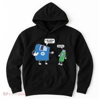 Computer Engineering Father Son Floppy Disk Engineer Hoodie thumb 0