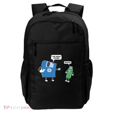 Computer Engineering Father Son Floppy Disk Engineer Backpack