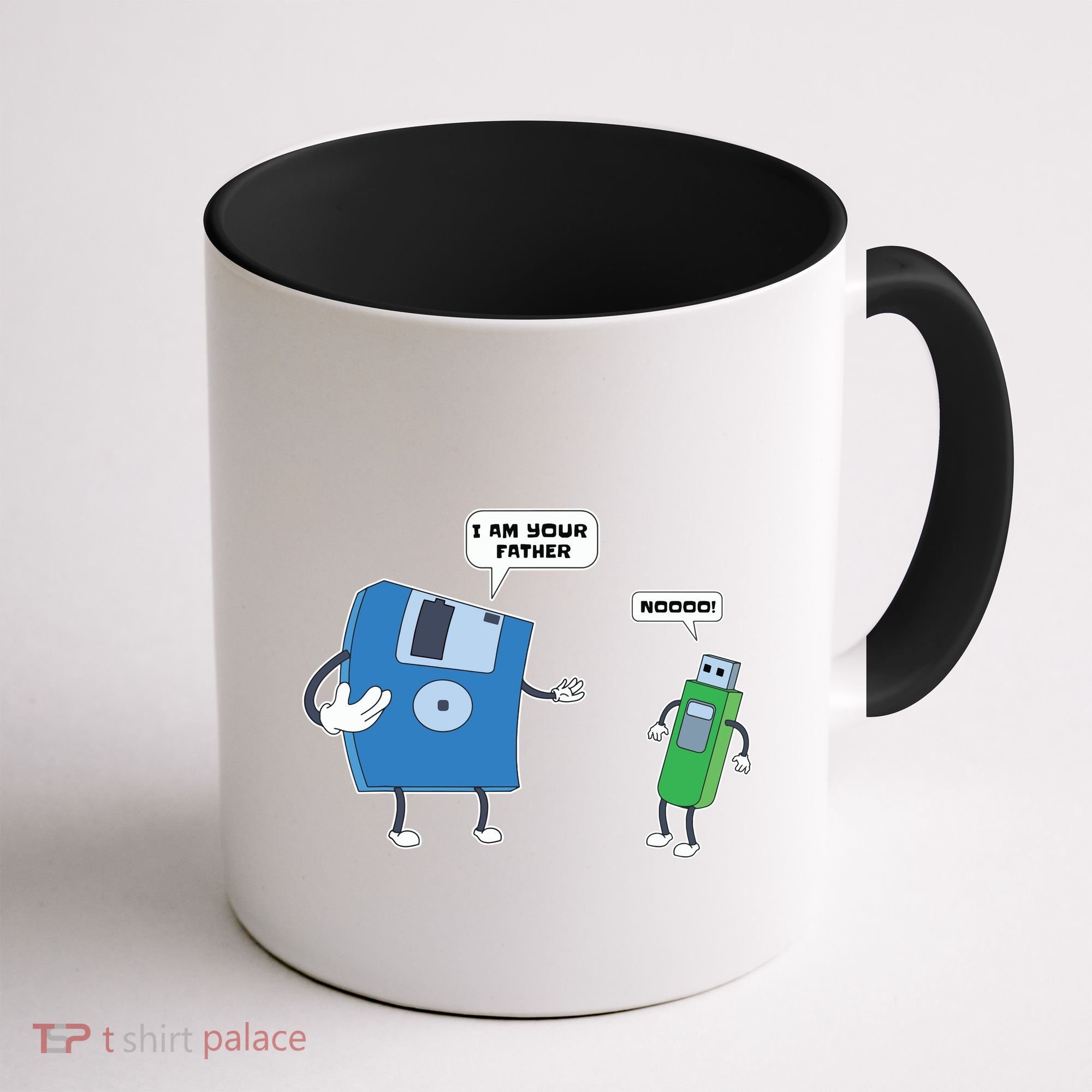 Computer Engineering Father Son Floppy Disk Engineer Coffee Mug