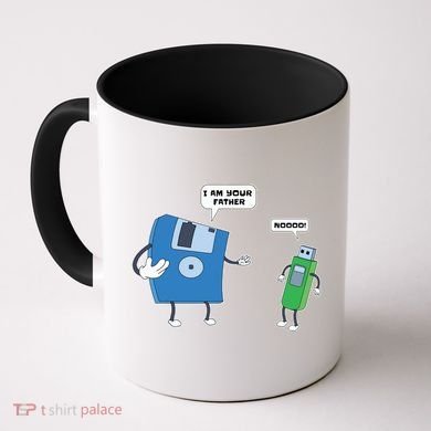 Computer Engineering Father Son Floppy Disk Engineer Coffee Mug