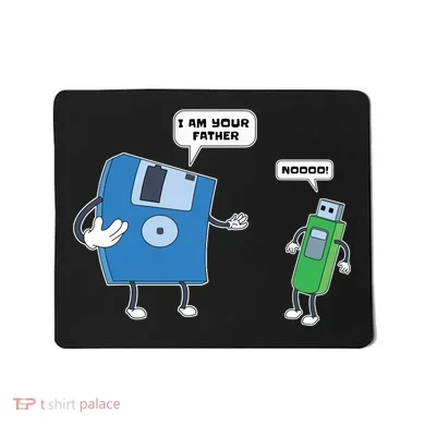 Computer Engineering Father Son Floppy Disk Engineer Mousepad