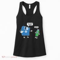 Computer Engineering Father Son Floppy Disk Engineer Women's Tank Top thumb 0