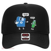 Computer Engineering Father Son Floppy Disk Engineer Hat thumb 0