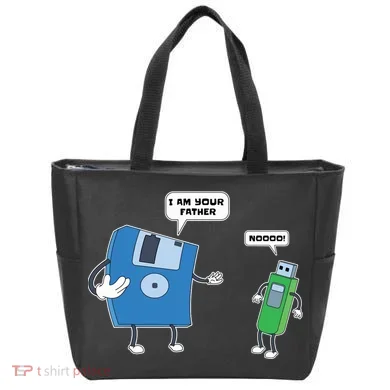 Computer Engineering Father Son Floppy Disk Engineer Tote Bag
