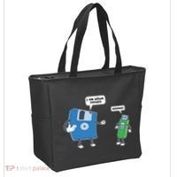 Computer Engineering Father Son Floppy Disk Engineer Tote Bag thumb 2
