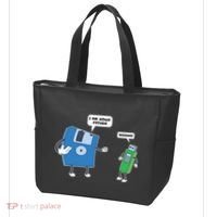 Computer Engineering Father Son Floppy Disk Engineer Tote Bag thumb 3