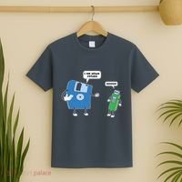 Computer Engineering Father Son Floppy Disk Engineer T-Shirt thumb 2