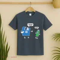 Computer Engineering Father Son Floppy Disk Engineer T-Shirt thumb 2