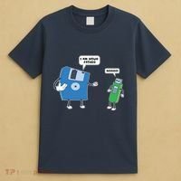 Computer Engineering Father Son Floppy Disk Engineer T-Shirt thumb 4