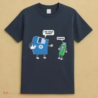 Computer Engineering Father Son Floppy Disk Engineer T-Shirt thumb 4
