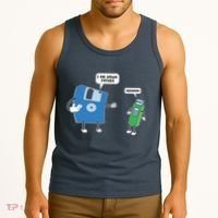 Computer Engineering Father Son Floppy Disk Engineer Tank Top thumb 3
