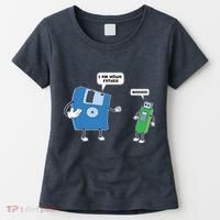 Computer Engineering Father Son Floppy Disk Engineer Women's T-Shirt thumb 0