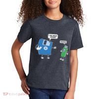 Computer Engineering Father Son Floppy Disk Engineer Kids T-Shirt thumb 2