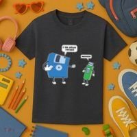 Computer Engineering Father Son Floppy Disk Engineer Kids T-Shirt thumb 3