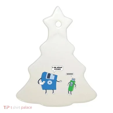 Computer Engineering Father Son Floppy Disk Engineer Ceramic Ornament