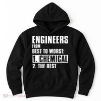 Chemical Engineer Funny Engineers From Best To Worst Hoodie thumb 0