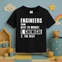 Chemical Engineer Funny Engineers From Best To Worst Toddler T-Shirt thumb 3