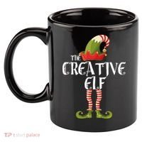Creative Elf Family Matching 11oz C Handle Ceramic Mug thumb 2