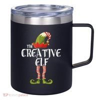 Creative Elf Family Matching 12oz Stainless Steel Coffee Mug thumb 0