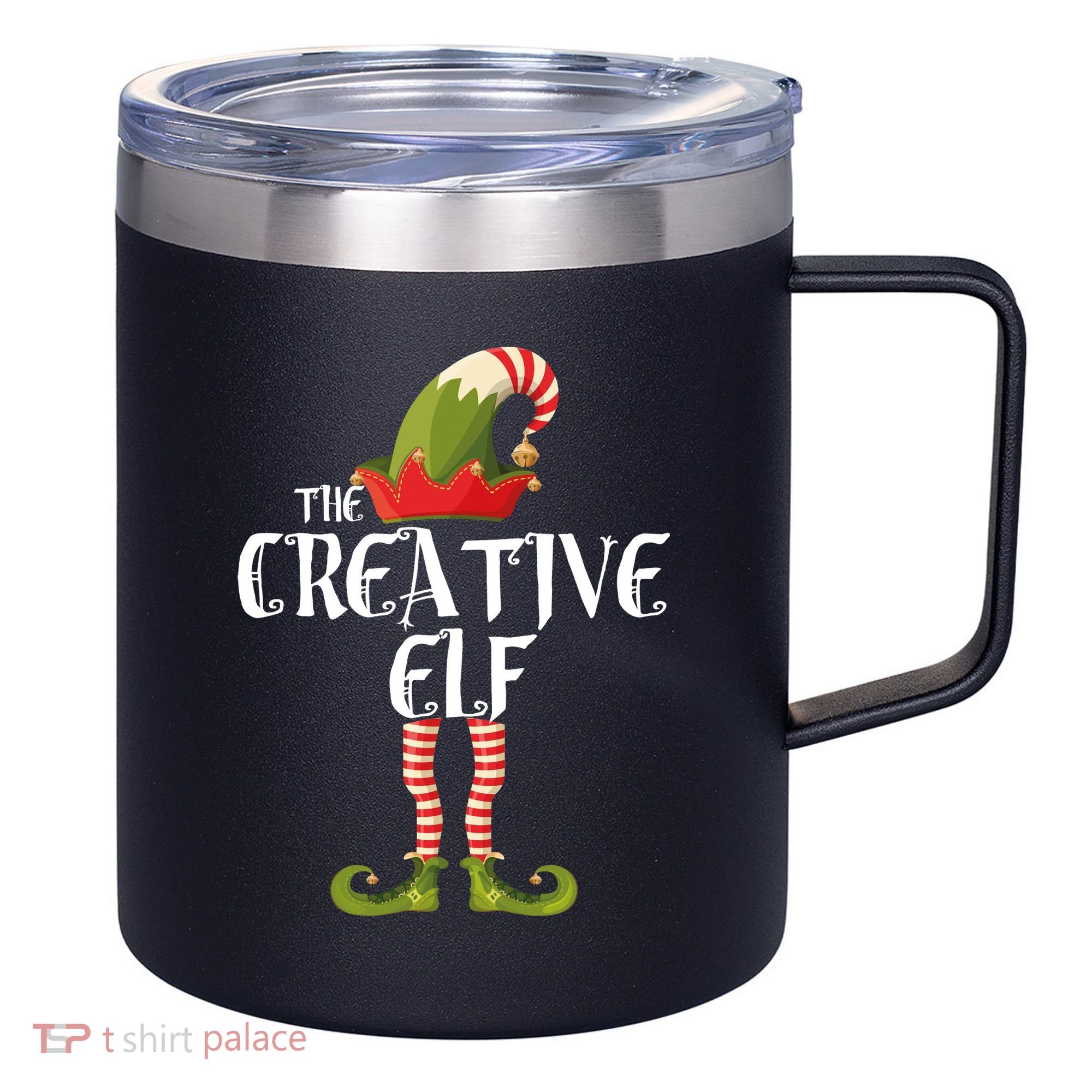Creative Elf Family Matching 12oz Stainless Steel Coffee Mug