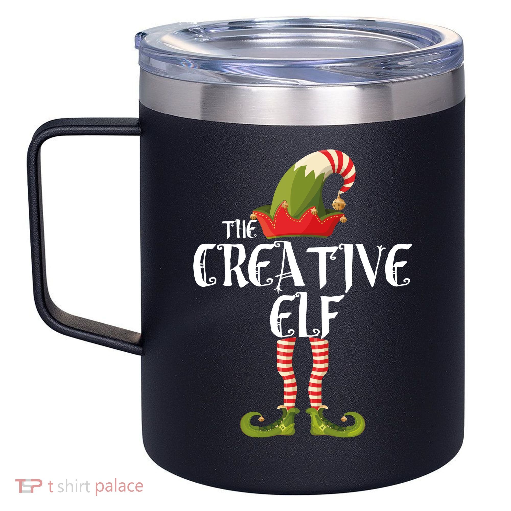Creative Elf Family Matching 12oz Stainless Steel Coffee Mug