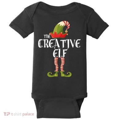 Creative Elf Family Matching Baby Bodysuit