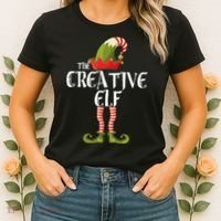 Creative Elf Family Matching Women's T-Shirt thumb 2