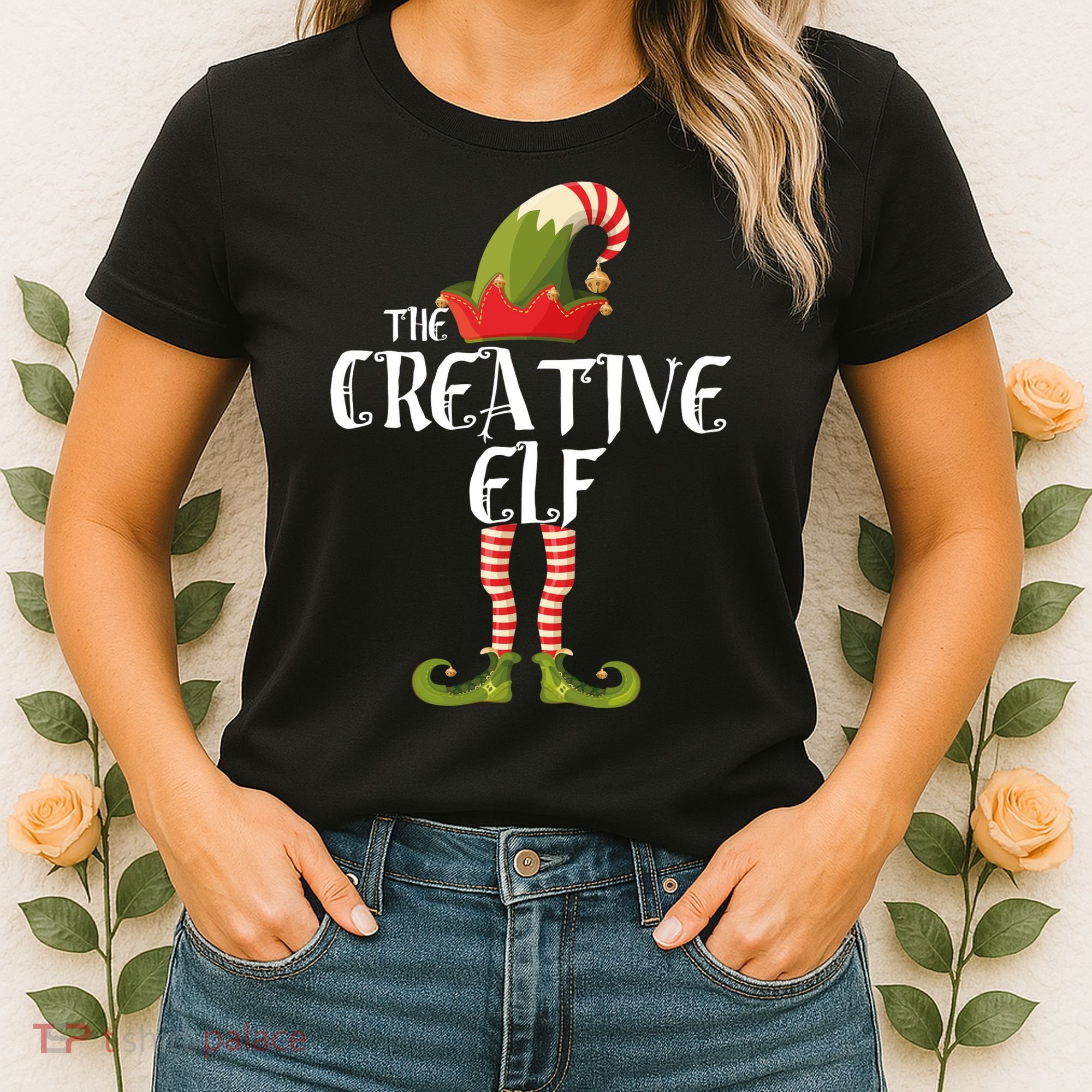Creative Elf Family Matching Women's T-Shirt