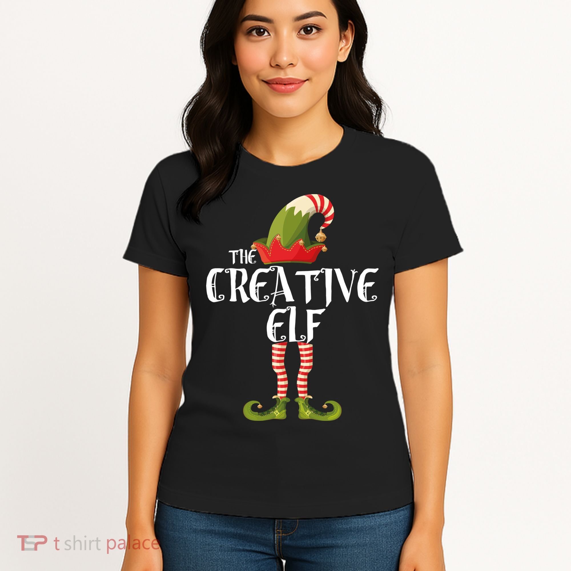 Creative Elf Family Matching Women's T-Shirt