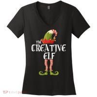 Creative Elf Family Matching Women's V-Neck T-Shirt thumb 0