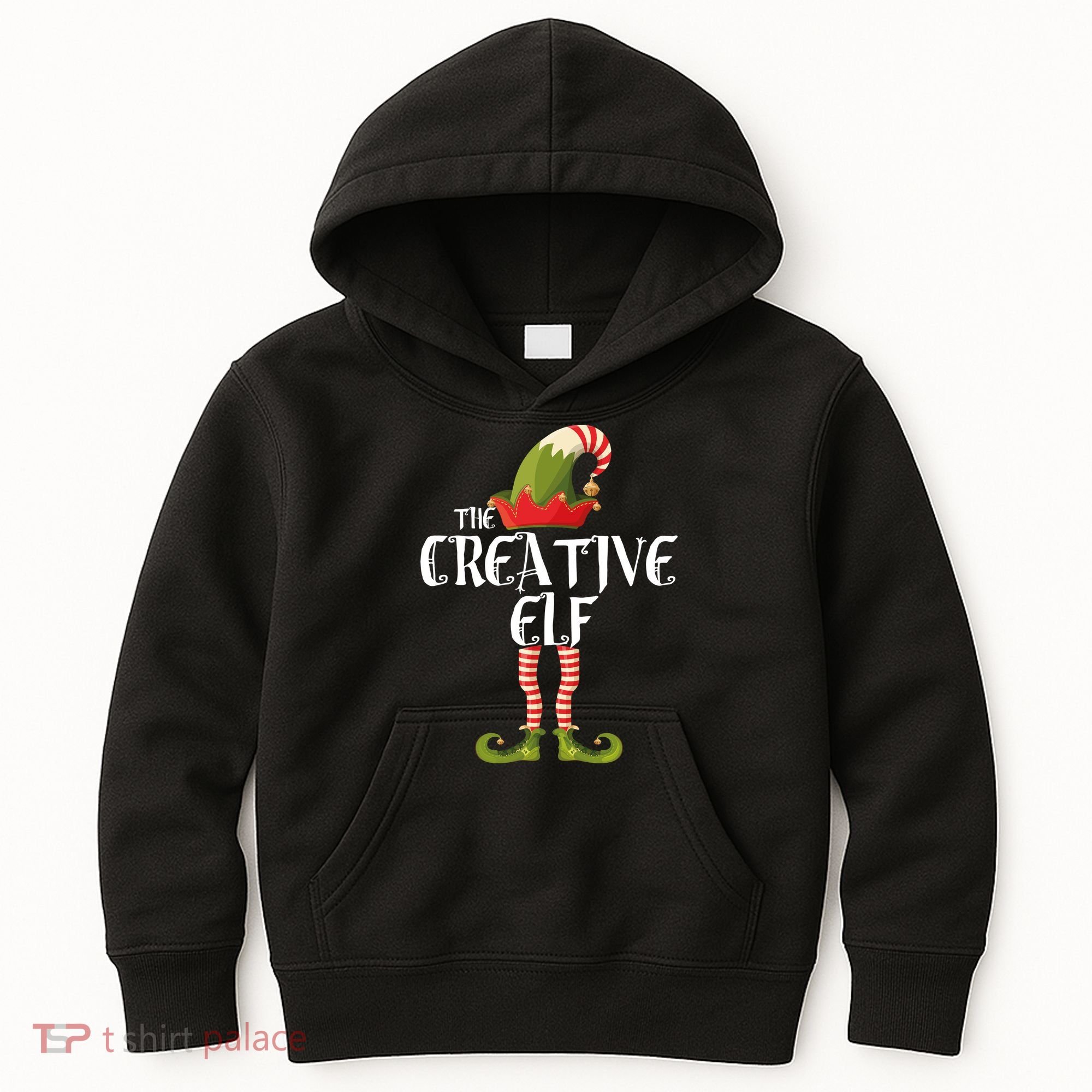 Creative Elf Family Matching Kids Hoodie