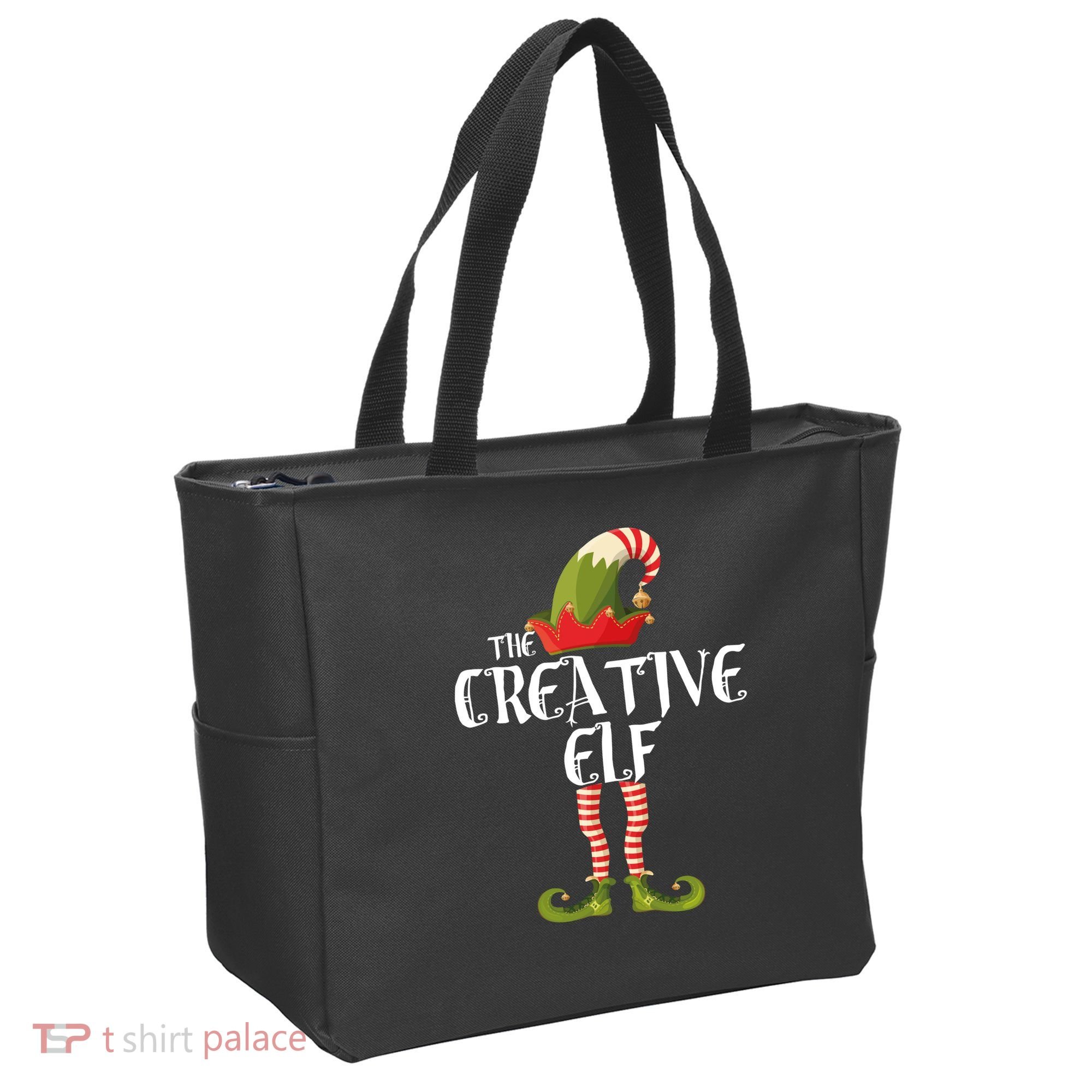 Creative Elf Family Matching Tote Bag