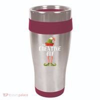 Creative Elf Family Matching 16oz Travel Tumbler thumb 0