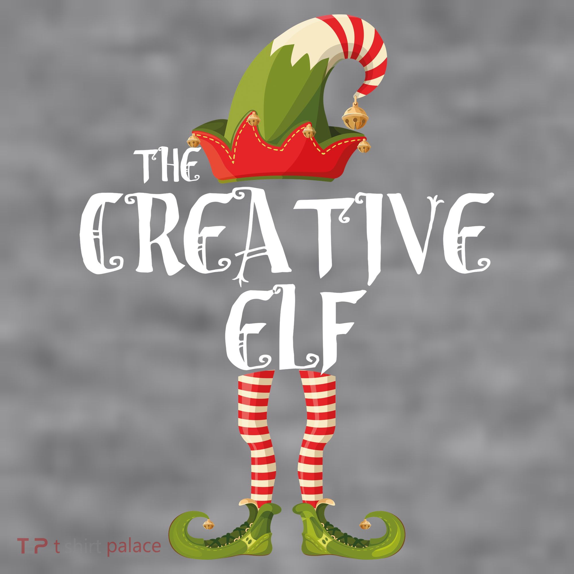 Creative Elf Family Matching Women's Racerback Cropped Tank