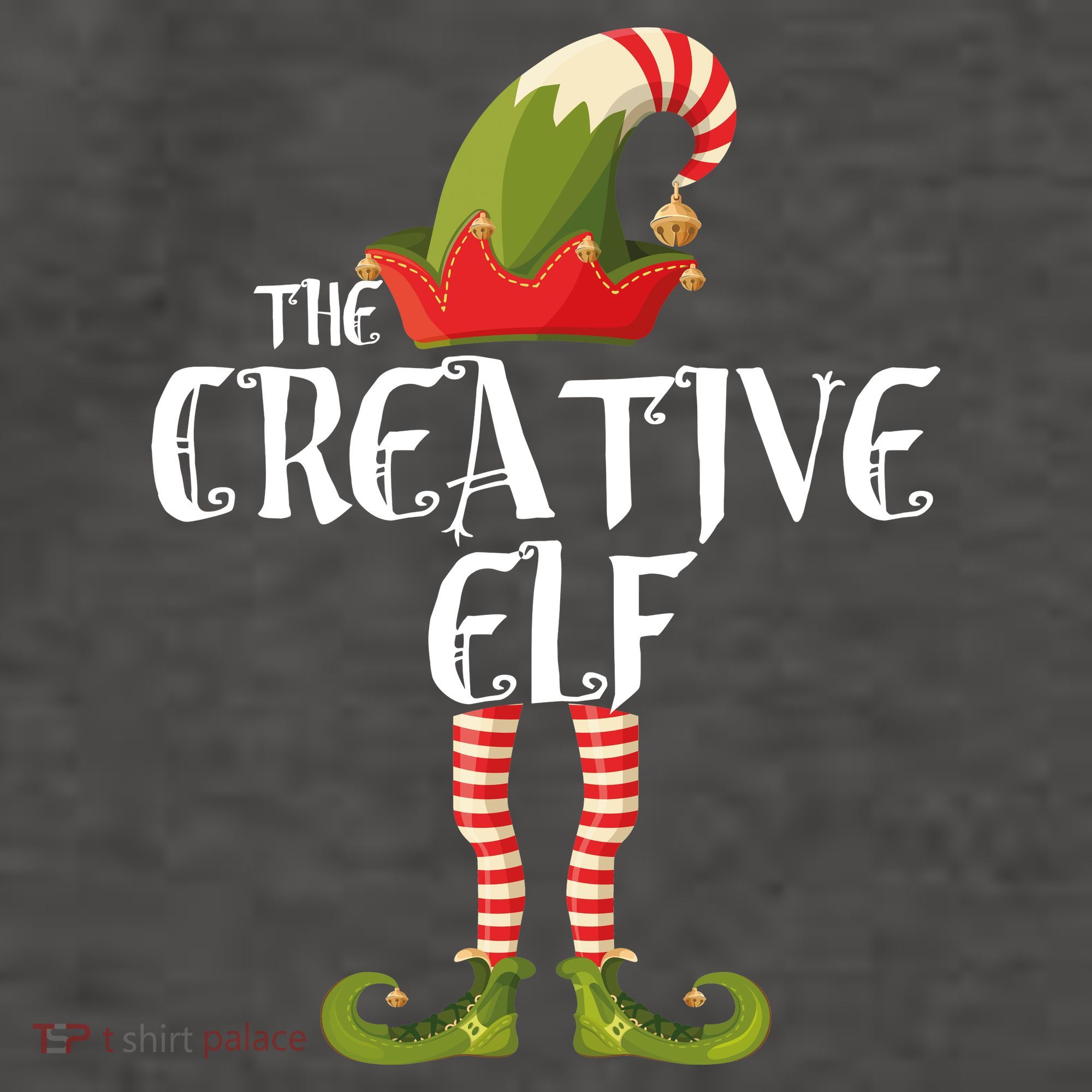 Creative Elf Family Matching Vector Backpack