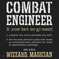 Combat Engineer Funny Engineering Dictionary Term Definition Women's Sweatshirt thumb 2