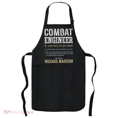 Combat Engineer Funny Engineering Dictionary Term Definition Apron
