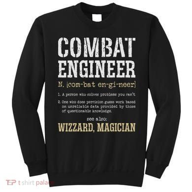 Combat Engineer Funny Engineering Dictionary Term Definition Sweatshirt