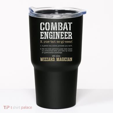 Combat Engineer Funny Engineering Dictionary Term Definition Tumbler