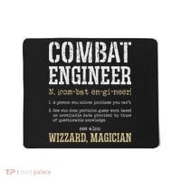 Combat Engineer Funny Engineering Dictionary Term Definition Mousepad thumb 0