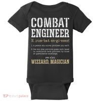 Combat Engineer Funny Engineering Dictionary Term Definition Baby Bodysuit thumb 0