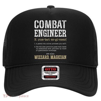 Combat Engineer Funny Engineering Dictionary Term Definition Hat