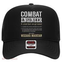 Combat Engineer Funny Engineering Dictionary Term Definition Hat thumb 0