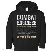 Combat Engineer Funny Engineering Dictionary Term Definition Toddler Hoodie thumb 0