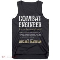 Combat Engineer Funny Engineering Dictionary Term Definition Tank Top thumb 0