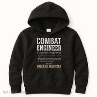 Combat Engineer Funny Engineering Dictionary Term Definition Kids Hoodie thumb 0