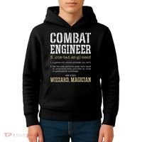 Combat Engineer Funny Engineering Dictionary Term Definition Kids Hoodie thumb 4