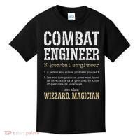 Combat Engineer Funny Engineering Dictionary Term Definition Kids T-Shirt thumb 0