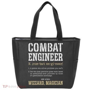 Combat Engineer Funny Engineering Dictionary Term Definition Bag